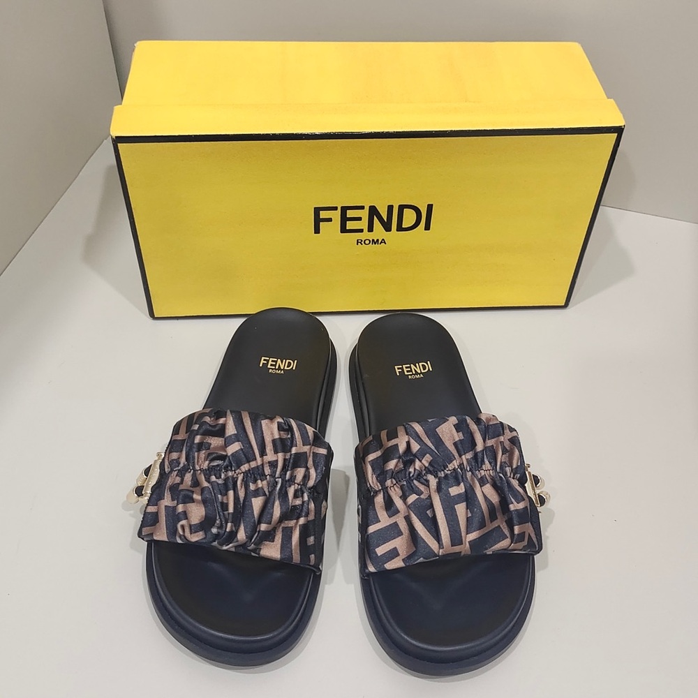 Fendi Women's Brown Sandals